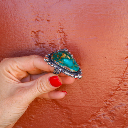 ‘Statement’ Ring - Kingman - Size 8.25