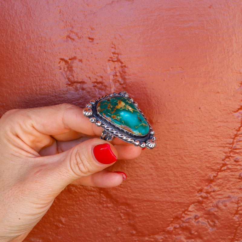 ‘Statement’ Ring - Kingman - Size 8.25