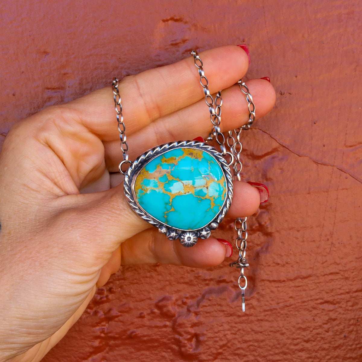 ‘Freeform' Statement Necklace - Kingman