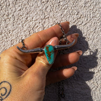‘Longhorn' Necklace - High Grade Kingman