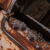 ‘Fuck Around and Find Out' Necklace - Purple Spiny