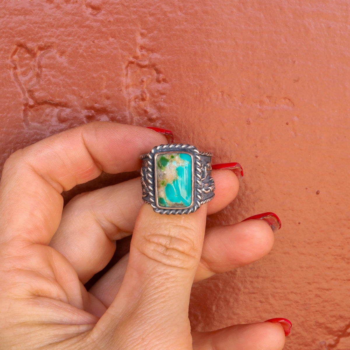 ‘Desert Storyteller' Ring - Kingman or Rosarita - Pick Option