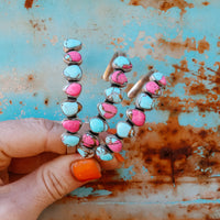 ‘Multi Stone' Cuff - Cotton Candy