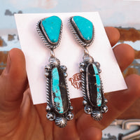‘Statement’ Earrings - Blackjack & Kingman