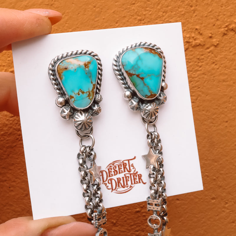 ‘Howdy’ Fringe Earrings - Kingman