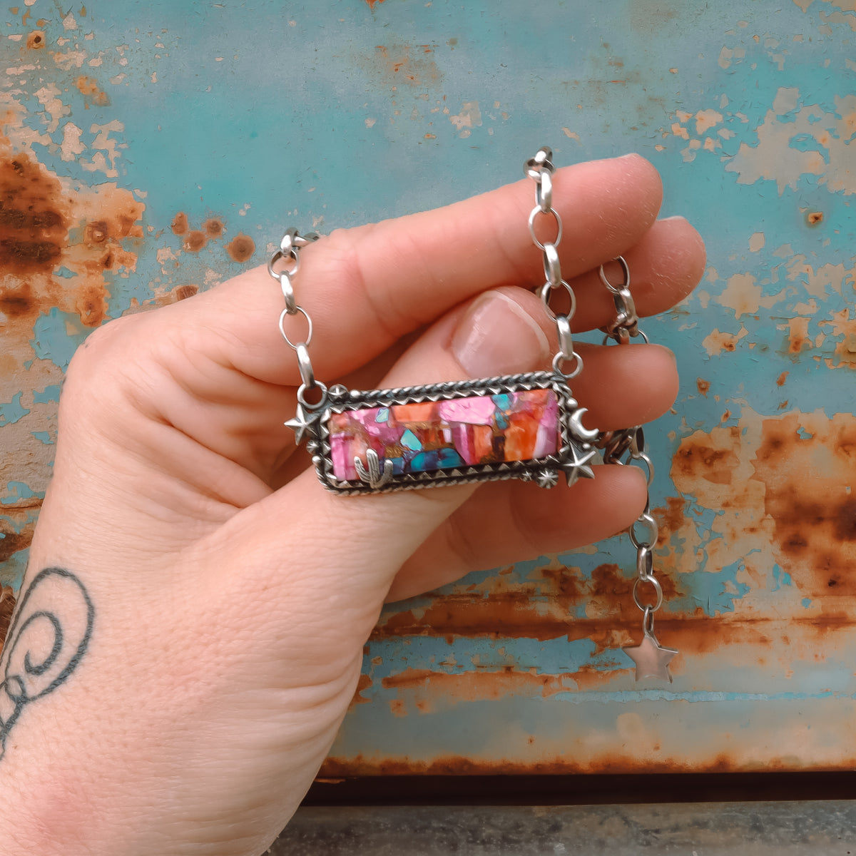 ‘Cactus Statement Bar’ - Orange Dahlia - Pick Option