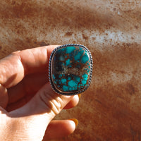 ‘Desert Day & Night' Storyteller Ring - Size 8.75 - Blue Moon