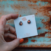 'Star Baby' Midi Studs - Orange Dahlia - Pick Option