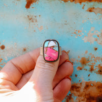 'Slab' Ring - Cotton Candy - Pick Option