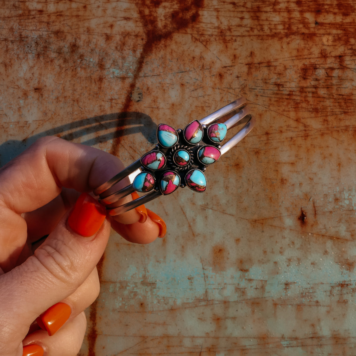 ‘Cluster' Cuff - Cotton Candy - Pick option