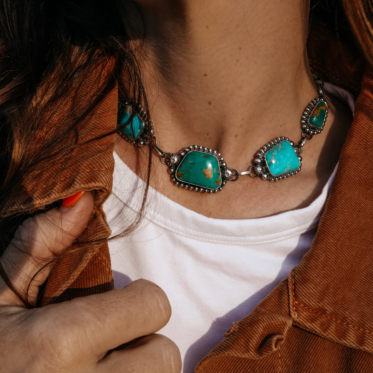 ‘Five Stone' Choker - Kingman