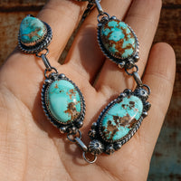 ‘Five Stone' Choker Necklace - Palomino