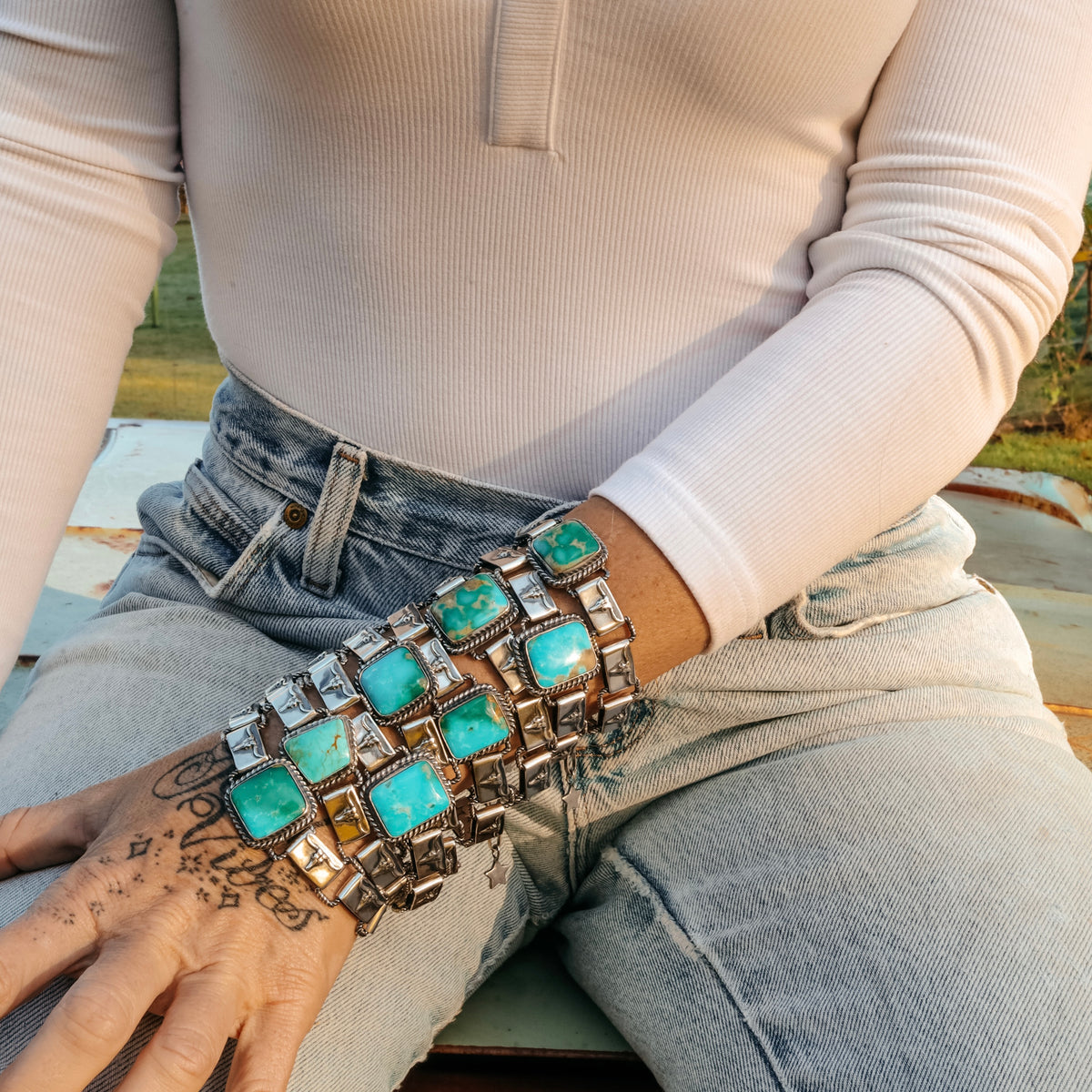 ‘Longhorn' Bracelet - Kingman - Pick Option