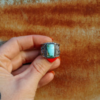 ‘Desert Storyteller' Ring - Sonoran Mountain - Size 9.25