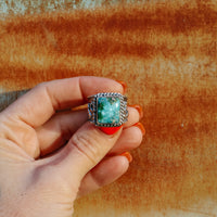 ‘Desert Storyteller' Ring - Kingman - Size 7.75