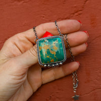 ‘Chonky Square' Statement Necklace - Kingman - Pick Option