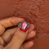 ‘Desert Day & Night' Storyteller Ring - Orange Dahlia - Size 8.25  - Pick Option