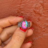 ‘Desert Day & Night' Storyteller Ring - Cotton Candy - Size 8.25  - Pick Option