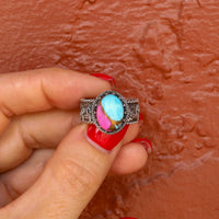 ‘Desert Day & Night' Storyteller Ring - Cotton Candy - Size 8.25  - Pick Option