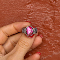 ‘Desert Day & Night' Storyteller Ring - Orange Dahlia - Size 10  - Pick Option