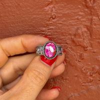 ‘Desert Day & Night' Storyteller Ring - Orange Dahlia - Size 10  - Pick Option