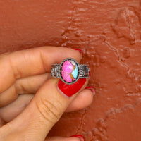 ‘Desert Day & Night' Storyteller Ring - Cotton Candy - Size 10  - Pick Option