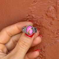 ‘Desert Day & Night' Storyteller Ring - Cotton Candy - Size 10  - Pick Option