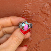 ‘Desert Day & Night' Storyteller Ring - Cotton Candy - Size 10  - Pick Option
