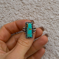 ‘Bar Ring’ - Kingman - Size 7 - Pick Option