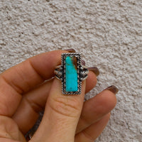 ‘Bar Ring’ - Kingman - Size 7 - Pick Option