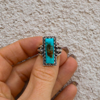 ‘Bar Ring’ - Kingman - Size 7 - Pick Option