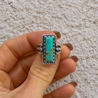 ‘Bar Ring’ - Kingman - Size 7 - Pick Option