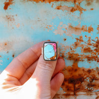 'Slab' Ring - Cotton Candy - Pick Option