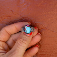 ‘Desert Day & Night' Storyteller Ring - Cotton Candy - Size 8.25  - Pick Option
