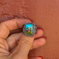 ‘Desert Storyteller' Ring - Kingman or Rosarita - Pick Option