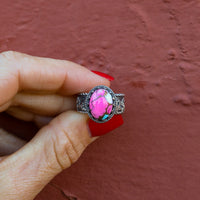 ‘Desert Day & Night' Storyteller Ring - Cotton Candy - Size 7.25 - Pick Optio