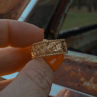 'Desert Day & Night' Storyteller Ring - Kingman - 18K Gold