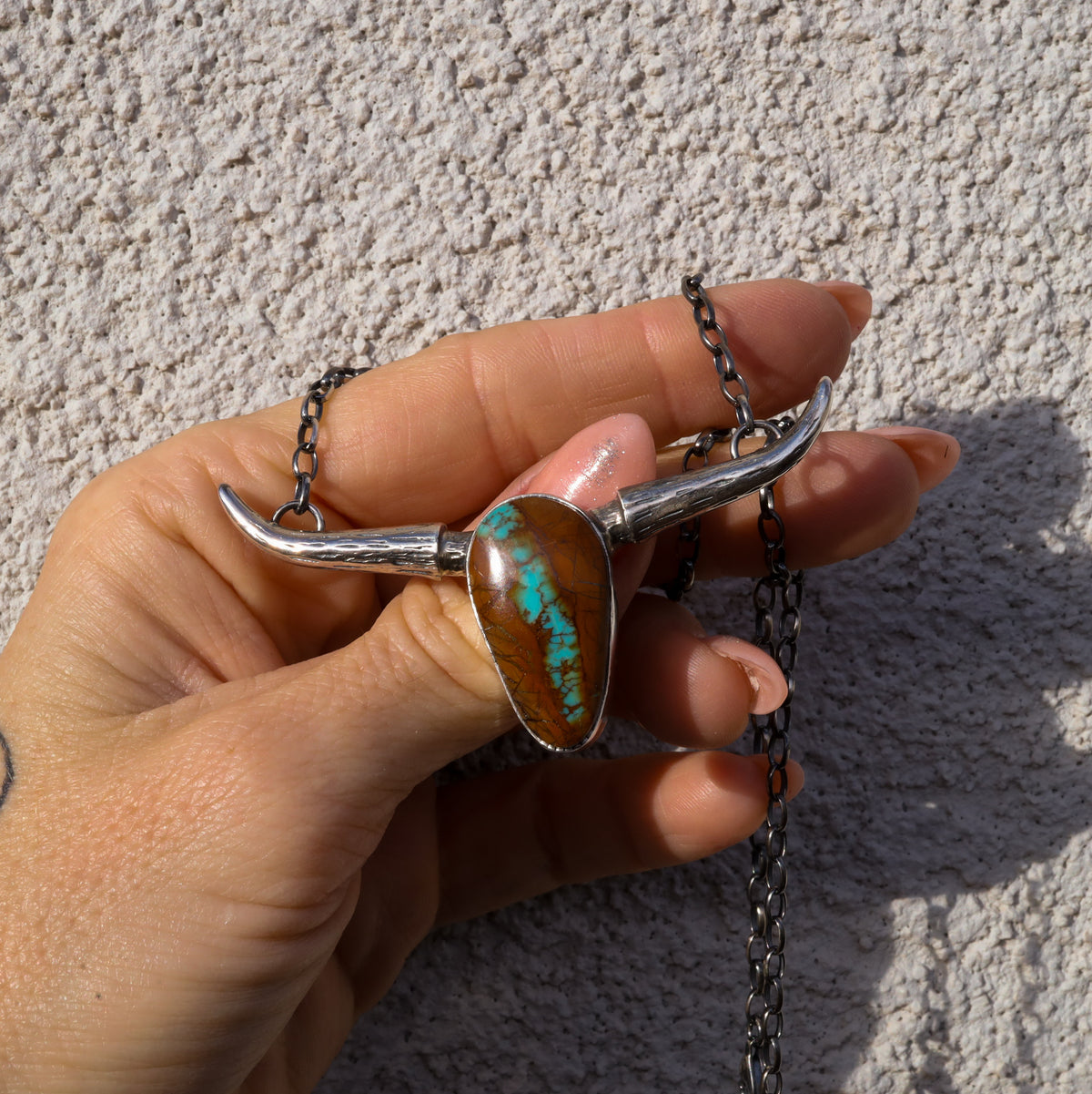 ‘Longhorn' Necklace - Royston Ribbon