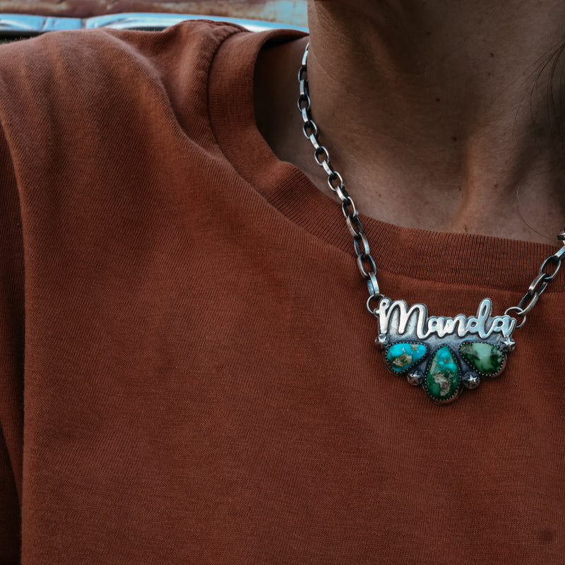 'Three Stone' Necklace - Custom Made - Pick Option