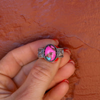 ‘Desert Day & Night' Storyteller Ring - Cotton Candy - Size 11  - Pick Option