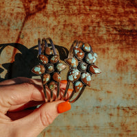 ‘Cluster' Cuff - Number 8 - Pick option