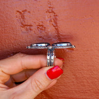 ‘Two Stone’ Ring - Blackjack - Size 11