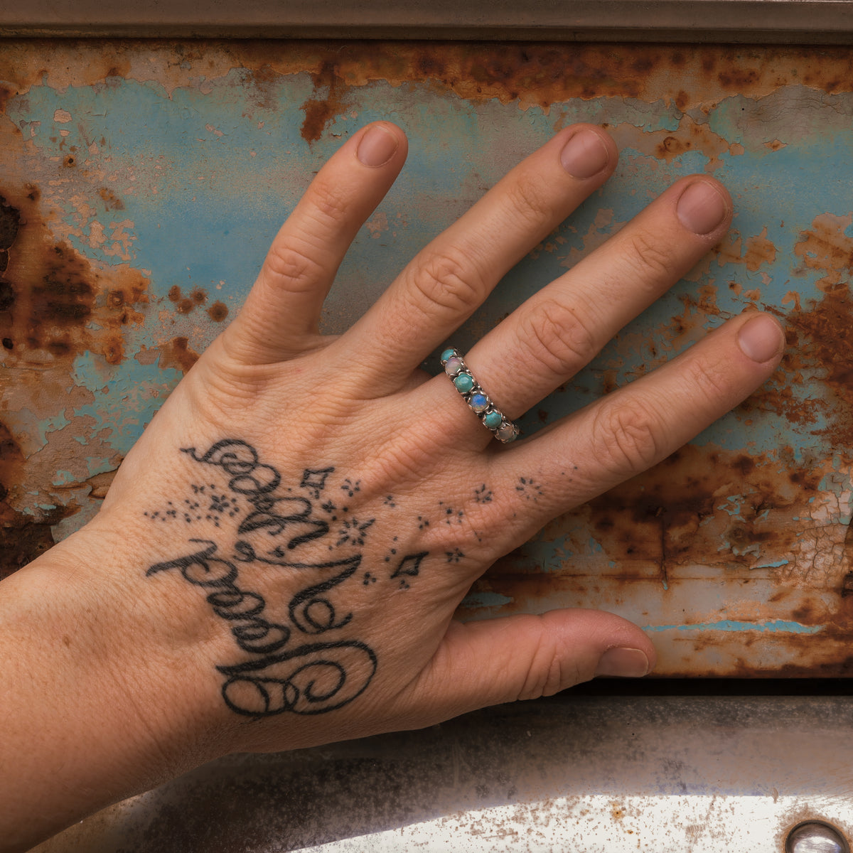 ‘Her Wild Romance’ - Eternity Ring Kingman & Opal