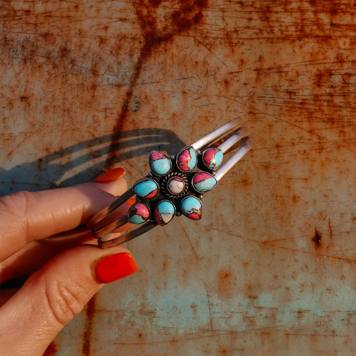 ‘Cluster' Cuff - Cotton Candy - Pick option