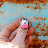 'Slab' Ring - Cotton Candy - Pick Option