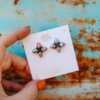 ‘Four Ways' Studs - Cotton Candy - Pick Option