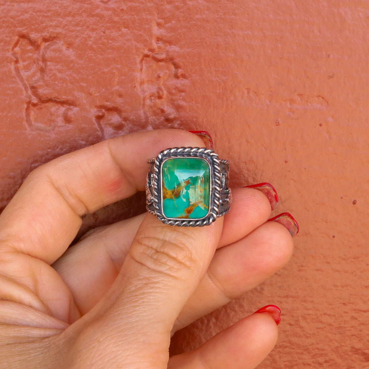‘Desert Storyteller' Ring - Kingman or Rosarita - Pick Option