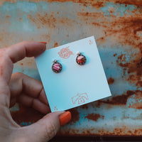 'Star Baby' Midi Studs - Orange Dahlia - Pick Option