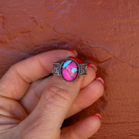 ‘Desert Day & Night' Storyteller Ring - Cotton Candy - Size 11  - Pick Option