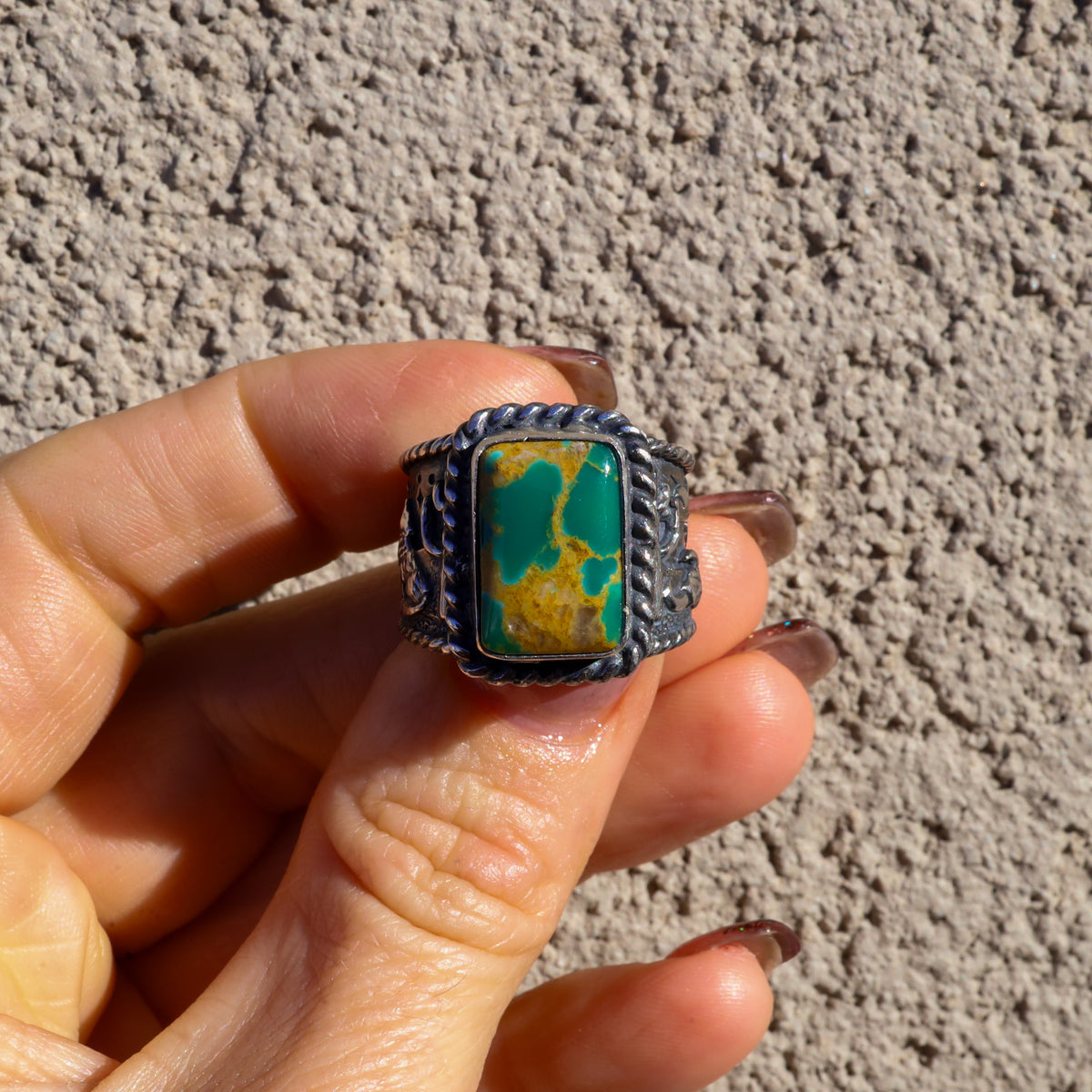 ‘Desert Storyteller' Ring - Kingman or Rosarita - Pick Option